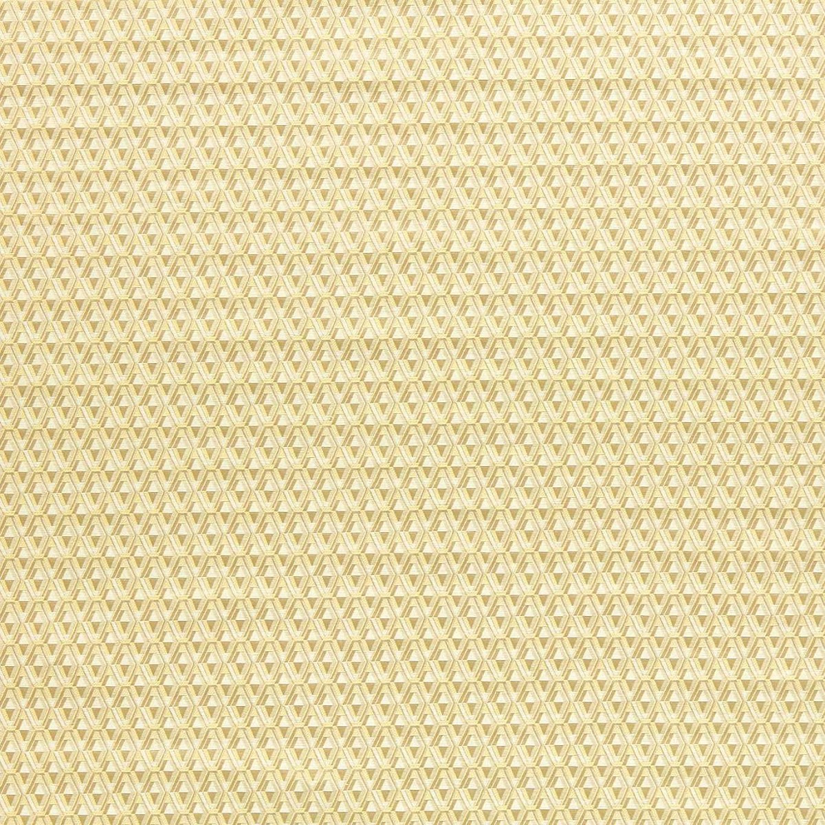 Domino Diamond Silk Yellow Fabric by Zoffany