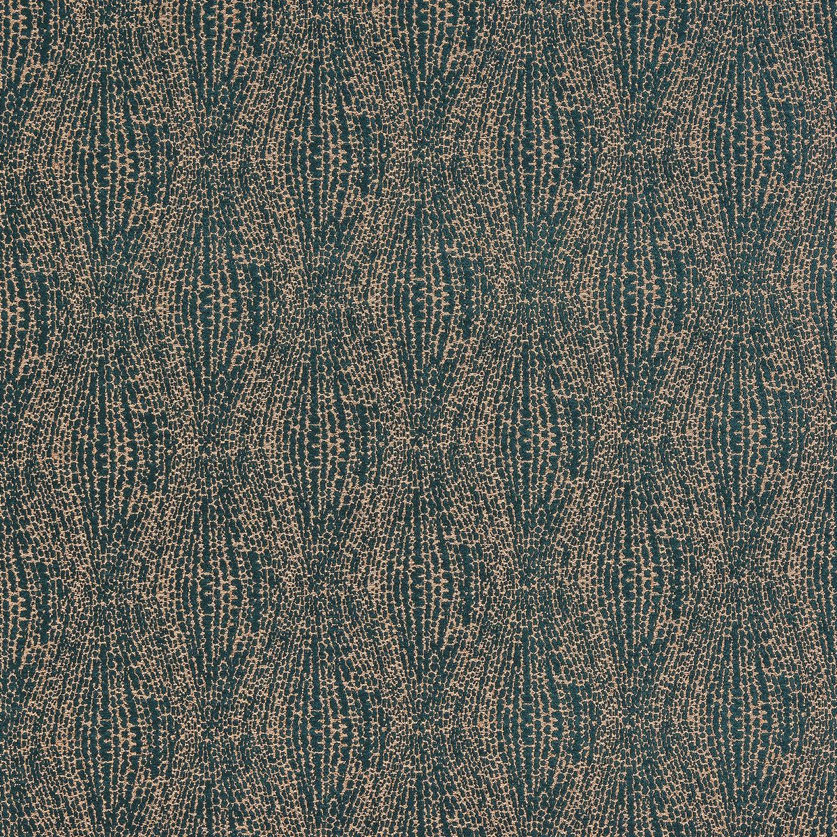 Babylon Teal Fabric by Porter & Stone
