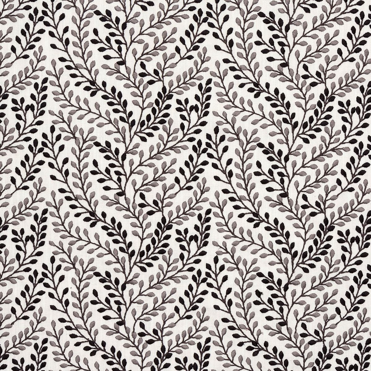 Shimla Charcoal Fabric by Porter & Stone