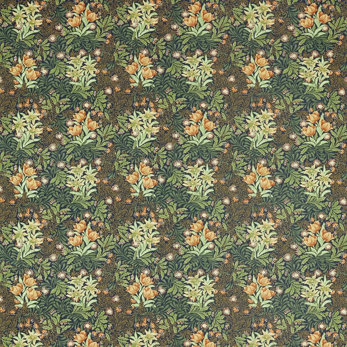 Bower Indigo Fabric by William Morris & Co.