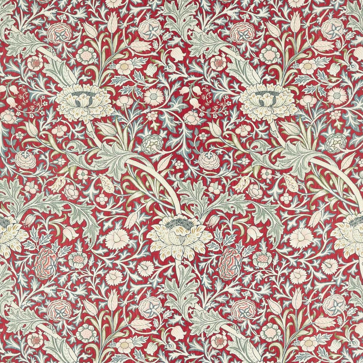 Trent Madder/Webbs Blue Fabric by William Morris & Co.
