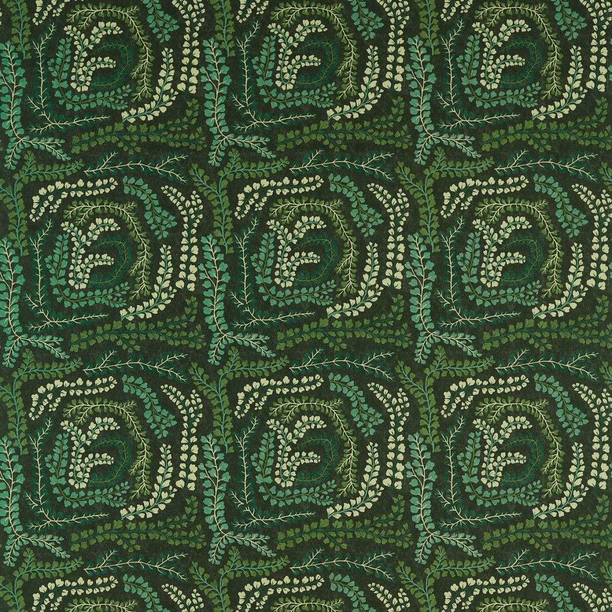 Fayola Fig Leaf/Clover/Succulent Fabric by Harlequin
