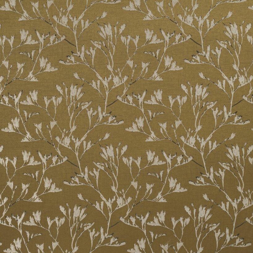 Rhone Ochre Fabric by Ashley Wilde