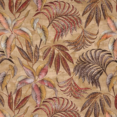 Bryony Earth Fabric by Porter & Stone