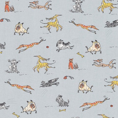 Happy Hounds Multi Fabric by Fryetts