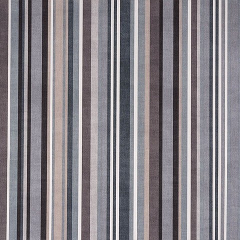 Jardin Stripe Dove Fabric by Fryetts