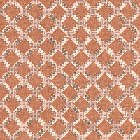 Morocco Burnt Orange Fabric by Fryetts