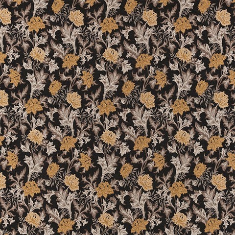 Summerseat Noir Fabric by Porter & Stone