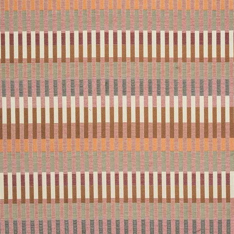 Tangier Burnt Orange Fabric by Fryetts