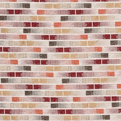 Uppsala Rosso Fabric by Fryetts