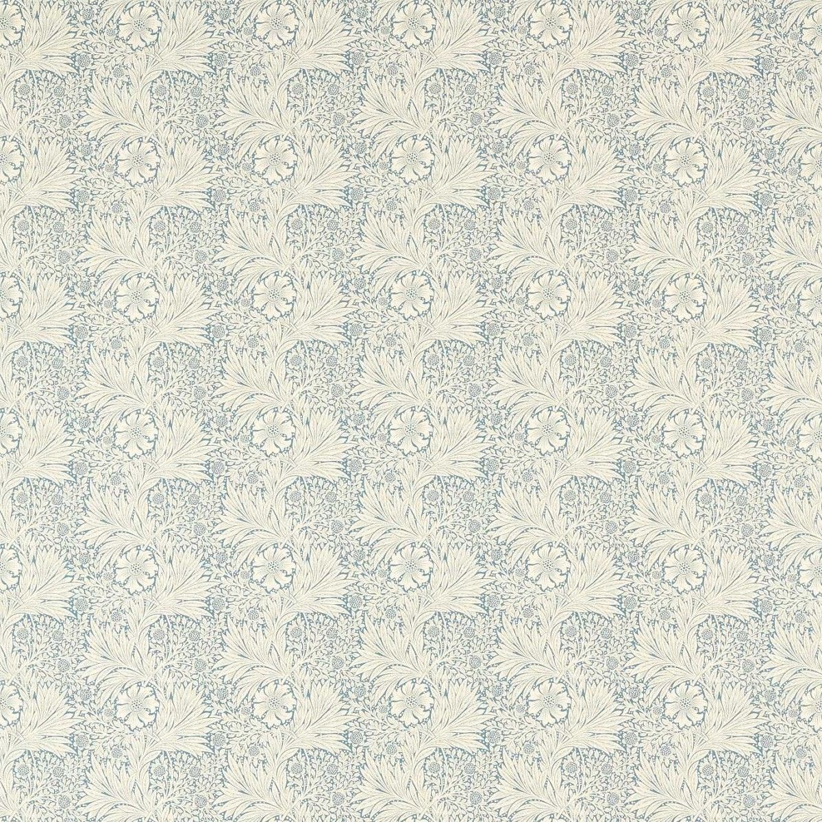Marigold Outdoor Mineral Blue Fabric by William Morris & Co.