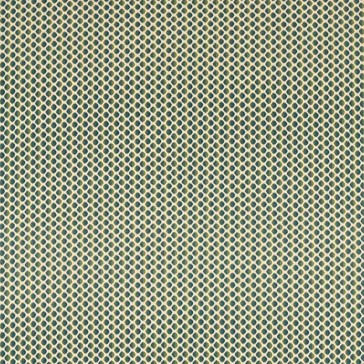 Seymour Spot Evergreen Fabric by Zoffany