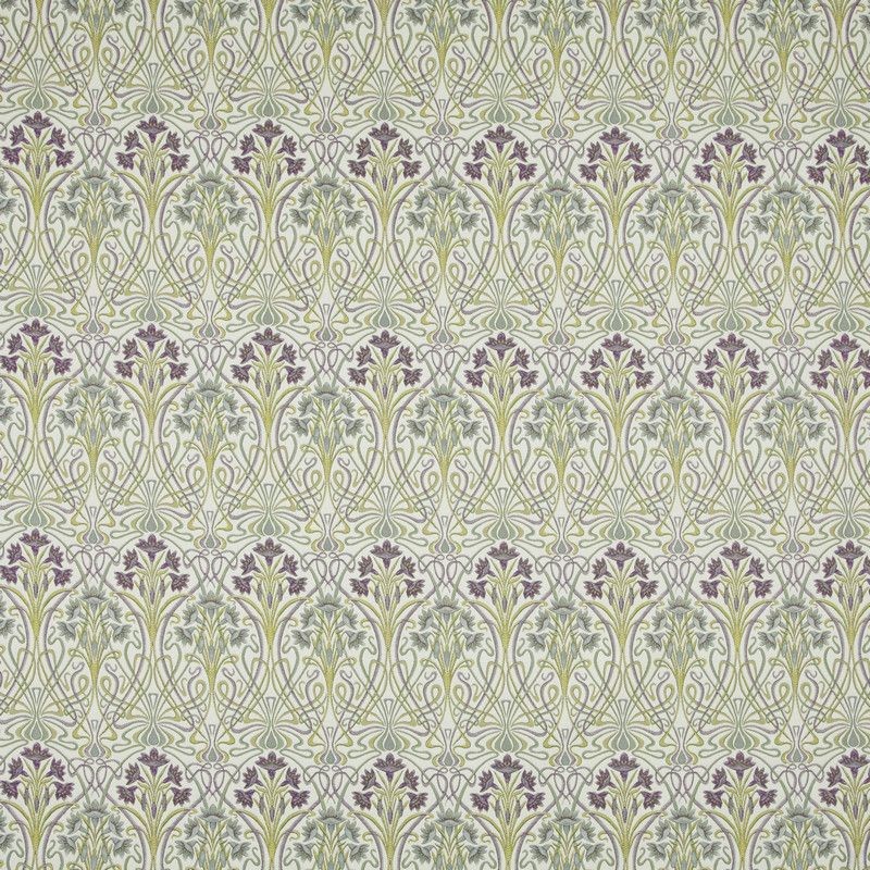 Morris V Mulberry Fabric by Britannia Rose