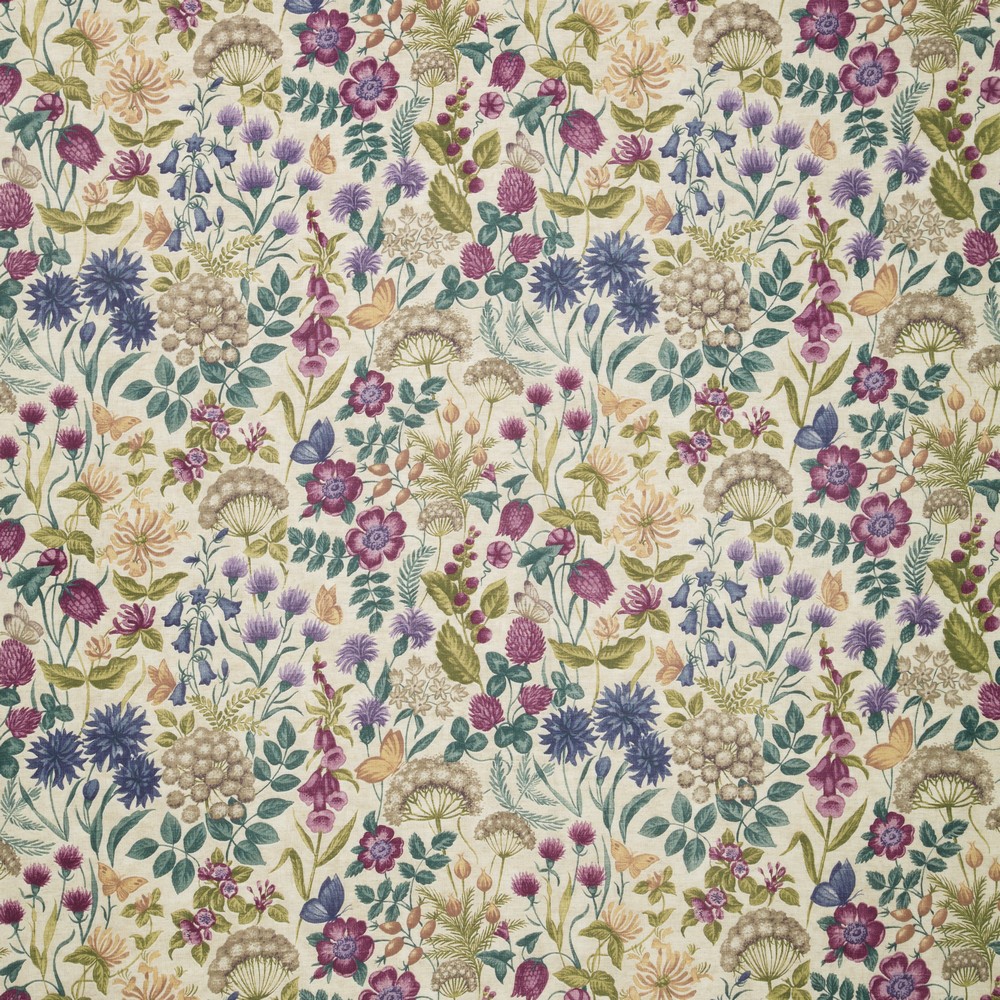 Journey II Elderberry Fabric by Britannia Rose