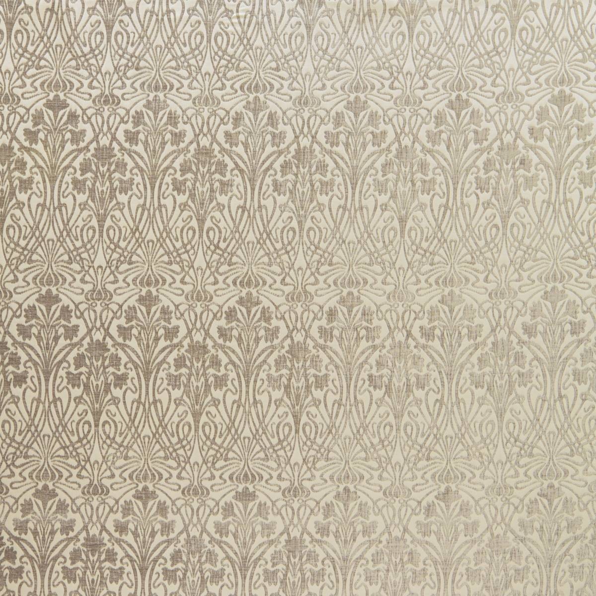 Morris VII Flint Fabric by Britannia Rose