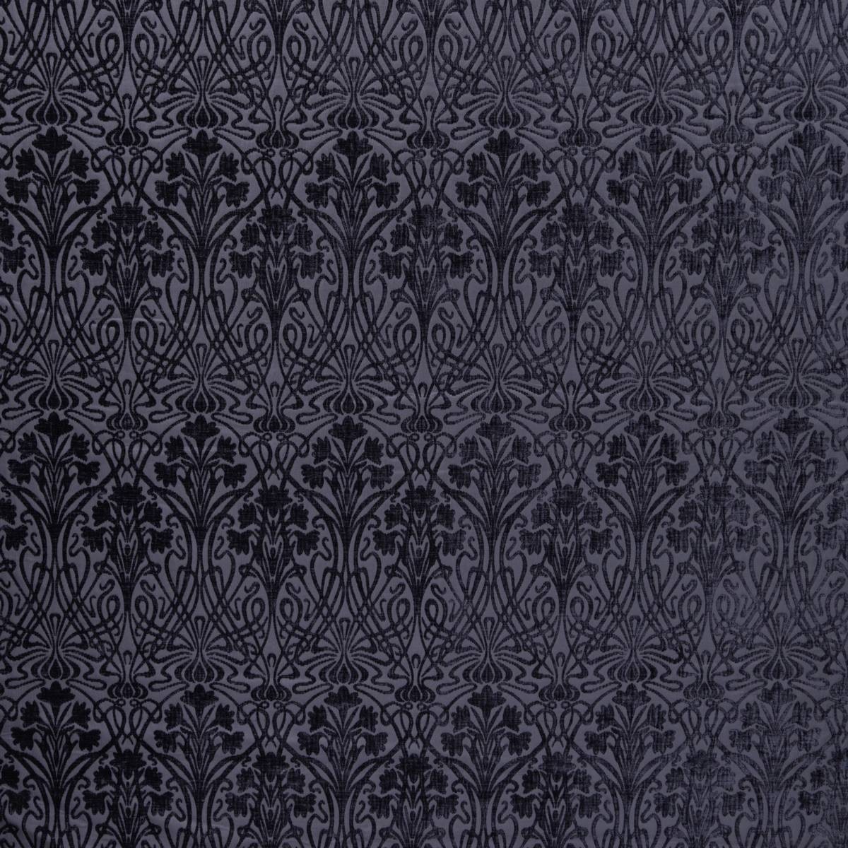 Morris VII Indigo Fabric by Britannia Rose