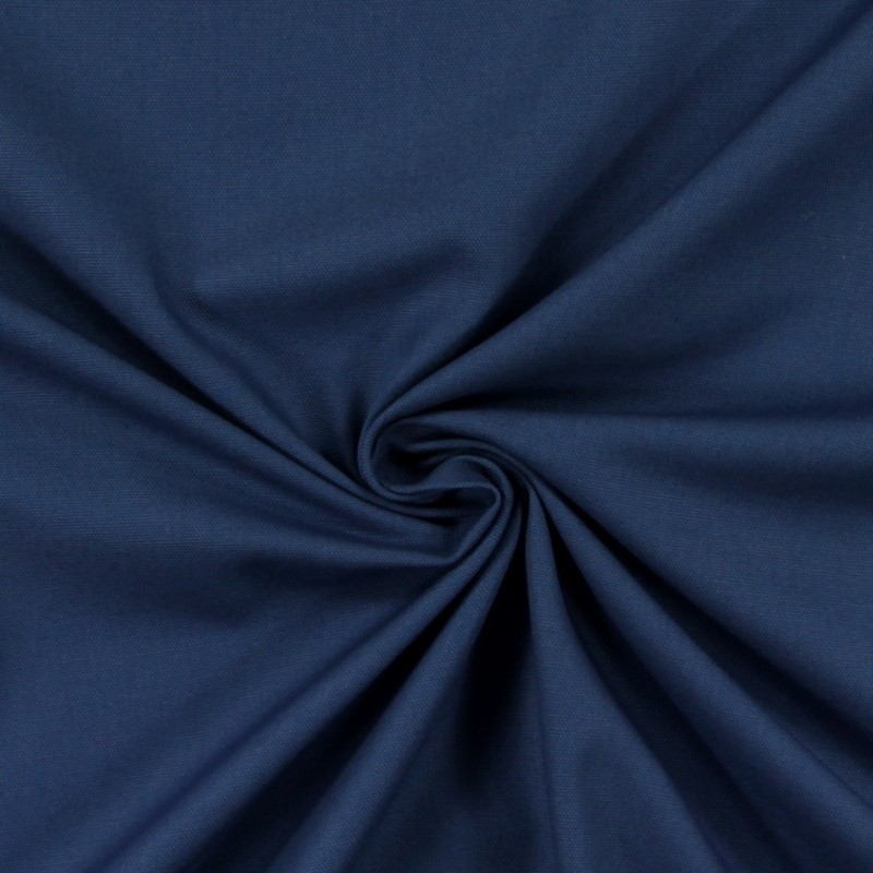 Pure Navy Fabric by Britannia Rose