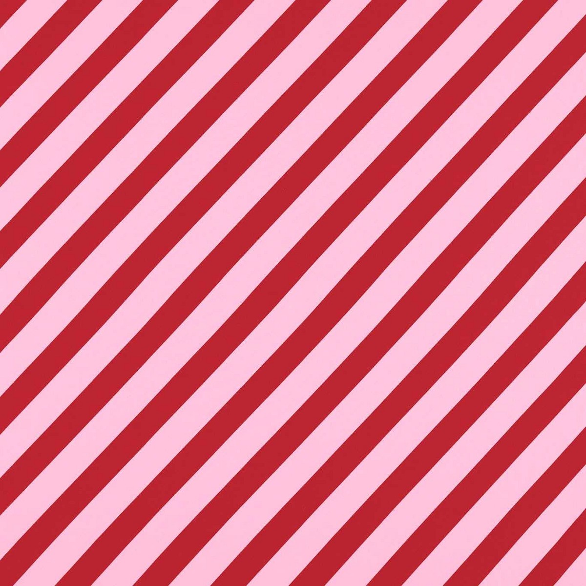 Paper Straw Stripe Ruby/Rose Fabric by Harlequin