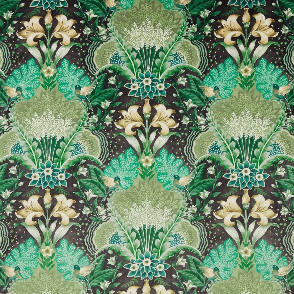 Morris X Absinthe Fabric by Britannia Rose