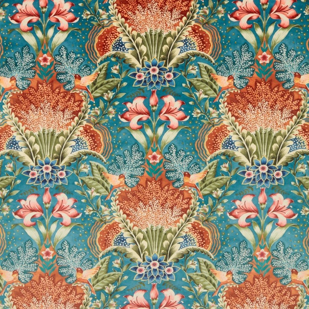 Morris X Tapestry Fabric by Britannia Rose