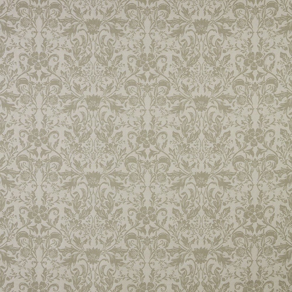 Morris XII Sage Fabric by Britannia Rose