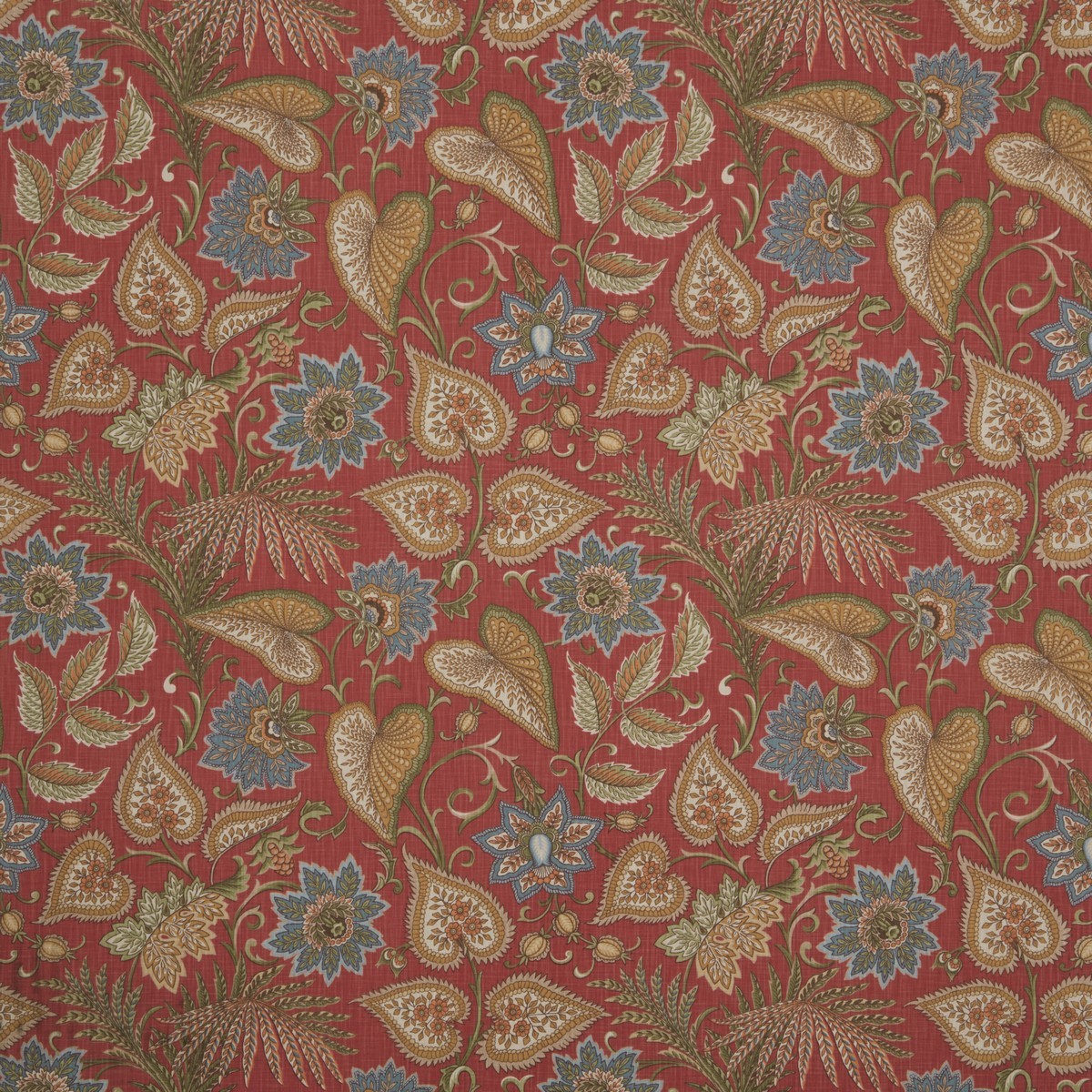 Morris XXIX Carnelian Fabric by Britannia Rose