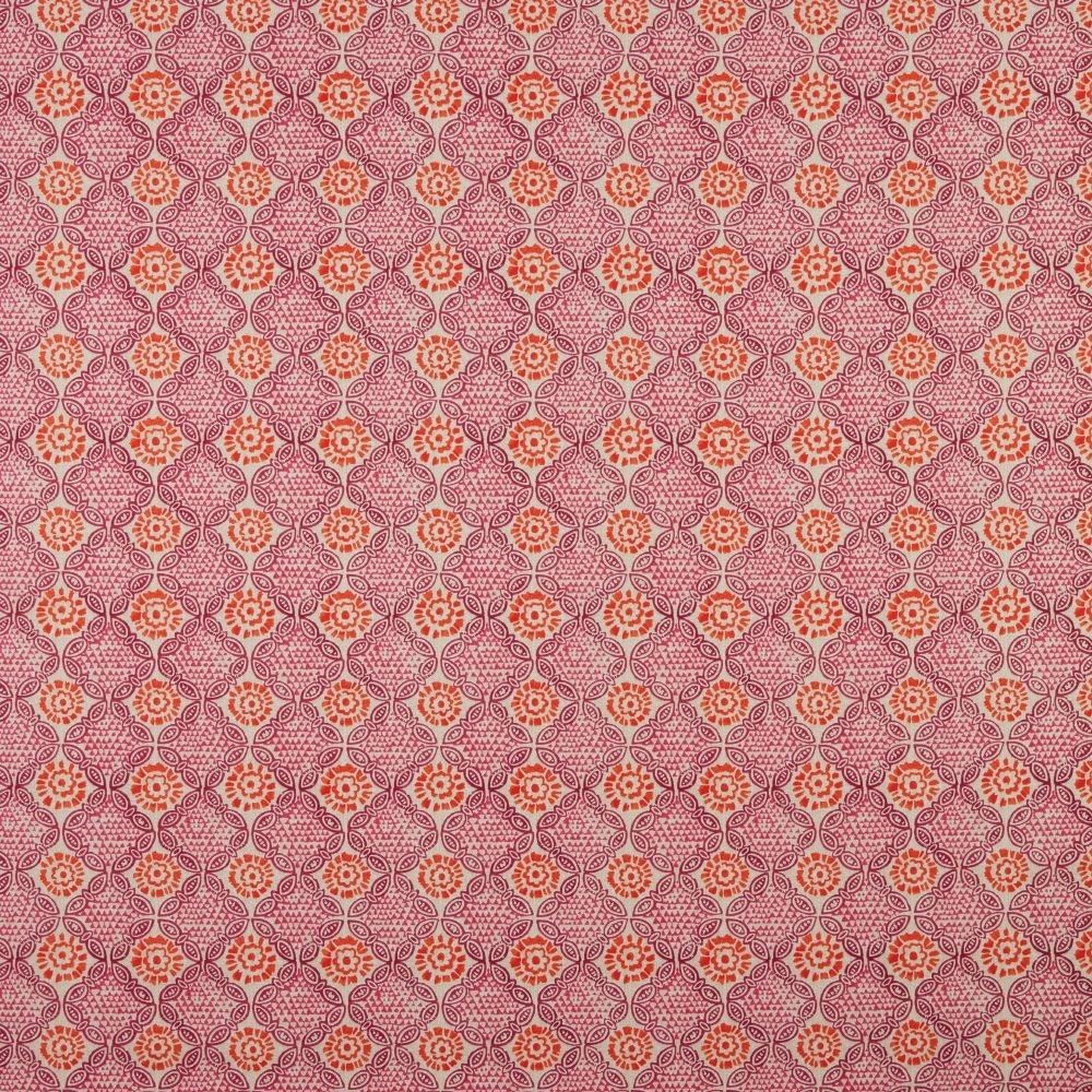 Morris XXX Hot Pink Fabric by Britannia Rose