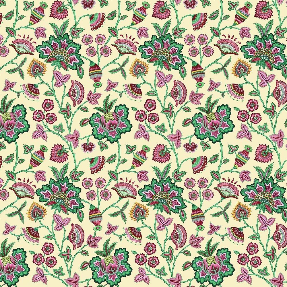 Morris XXXI Malachite Fabric by Britannia Rose