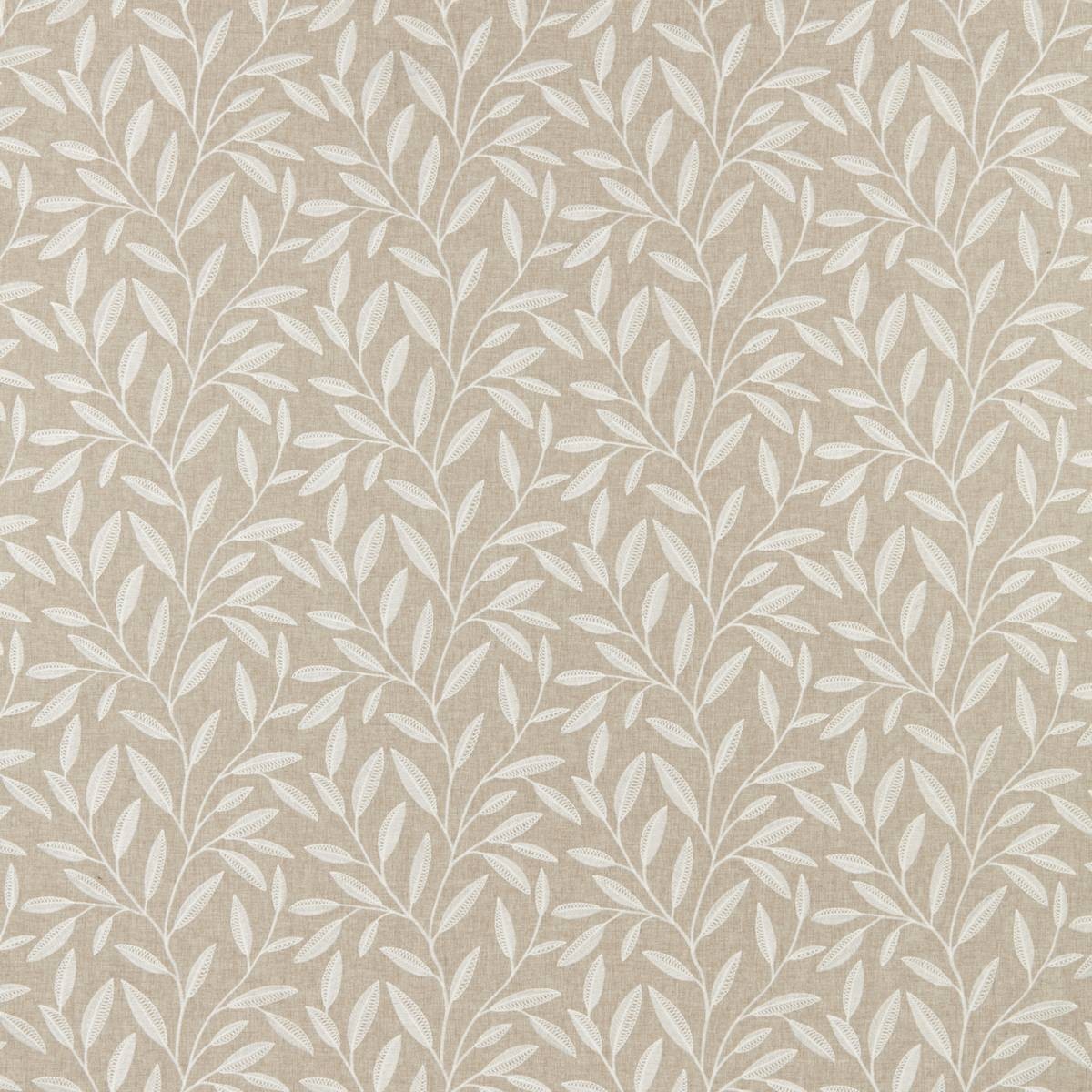 Morris XXXII Linen Fabric by Britannia Rose