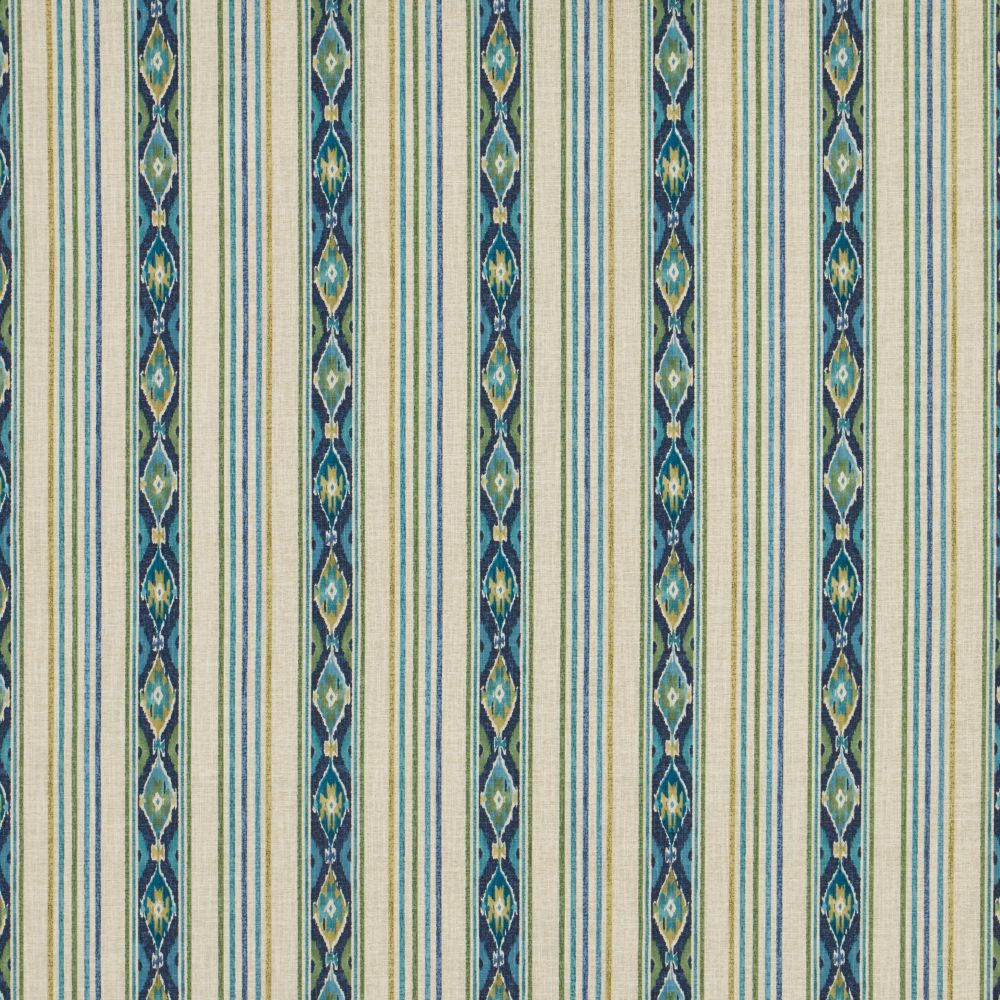 Boho Stripe Arctic Fabric by iLiv