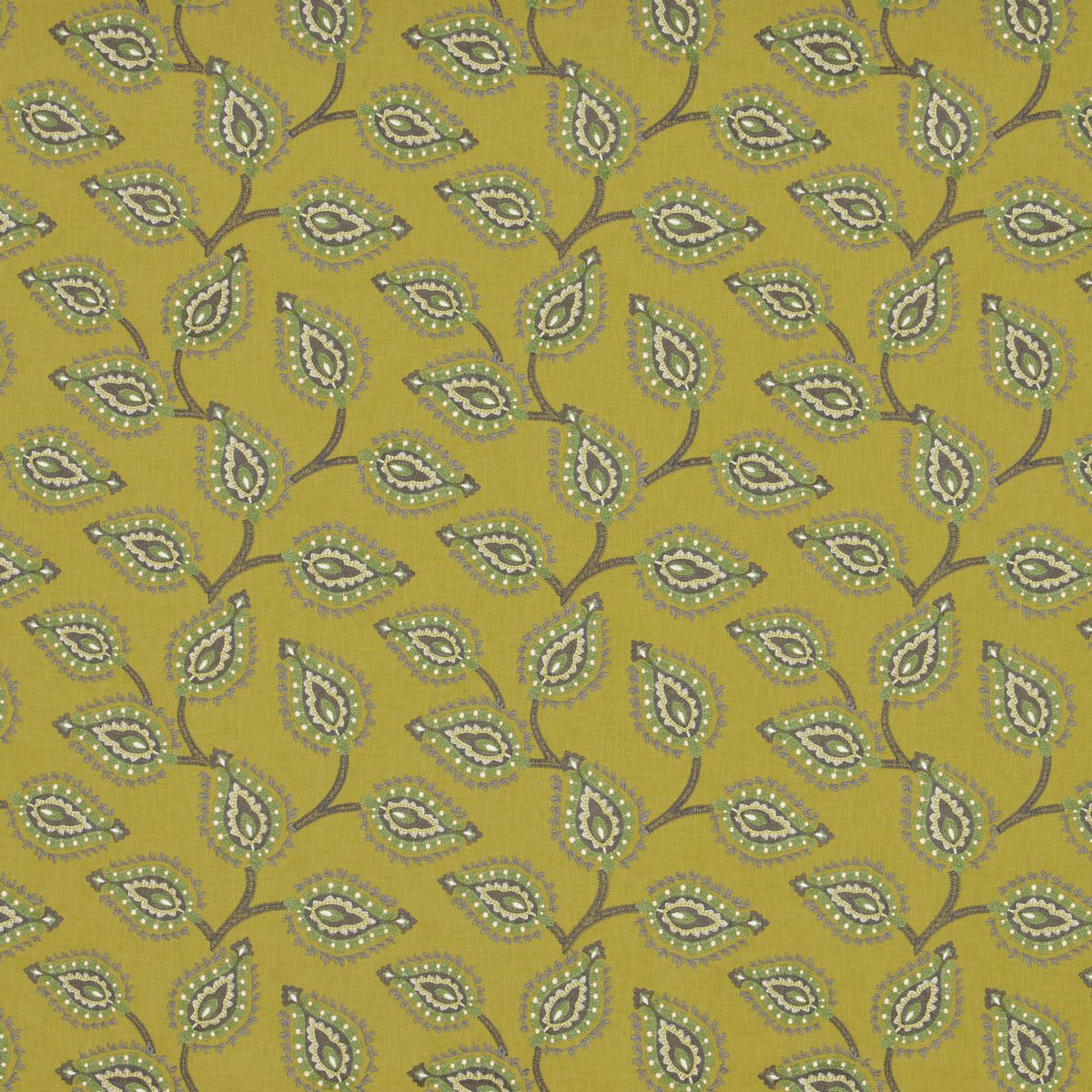 Sestriere Citrine Fabric by iLiv