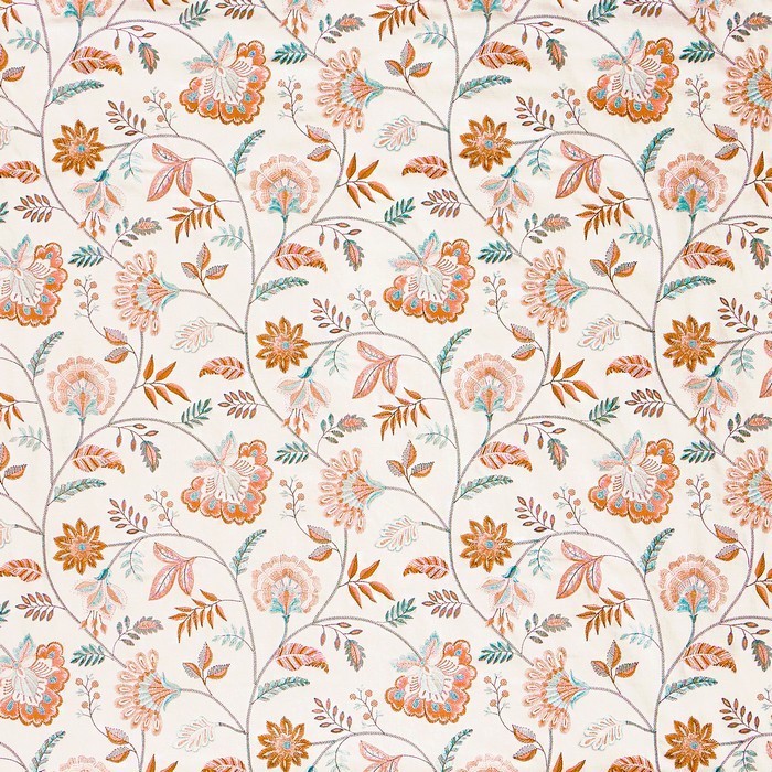 Louisa Peach Fabric by Prestigious Textiles