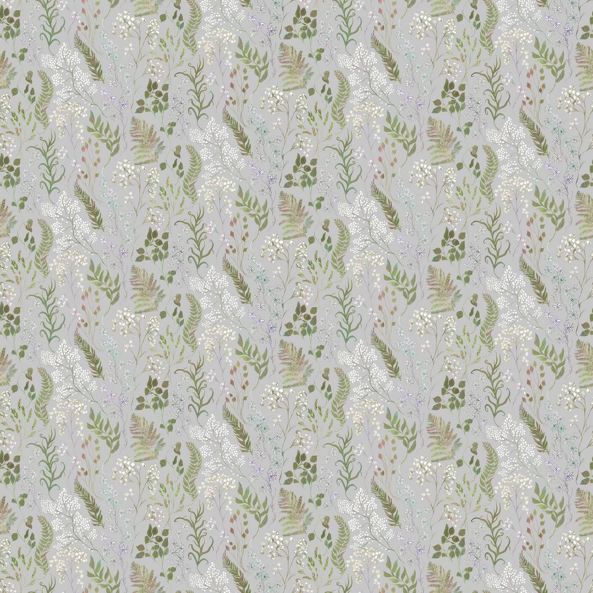 Aileana Dove Fabric by Voyage Maison