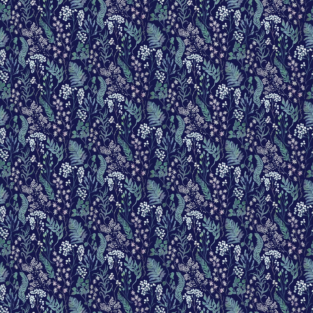 Aileana Ocean Fabric by Voyage Maison