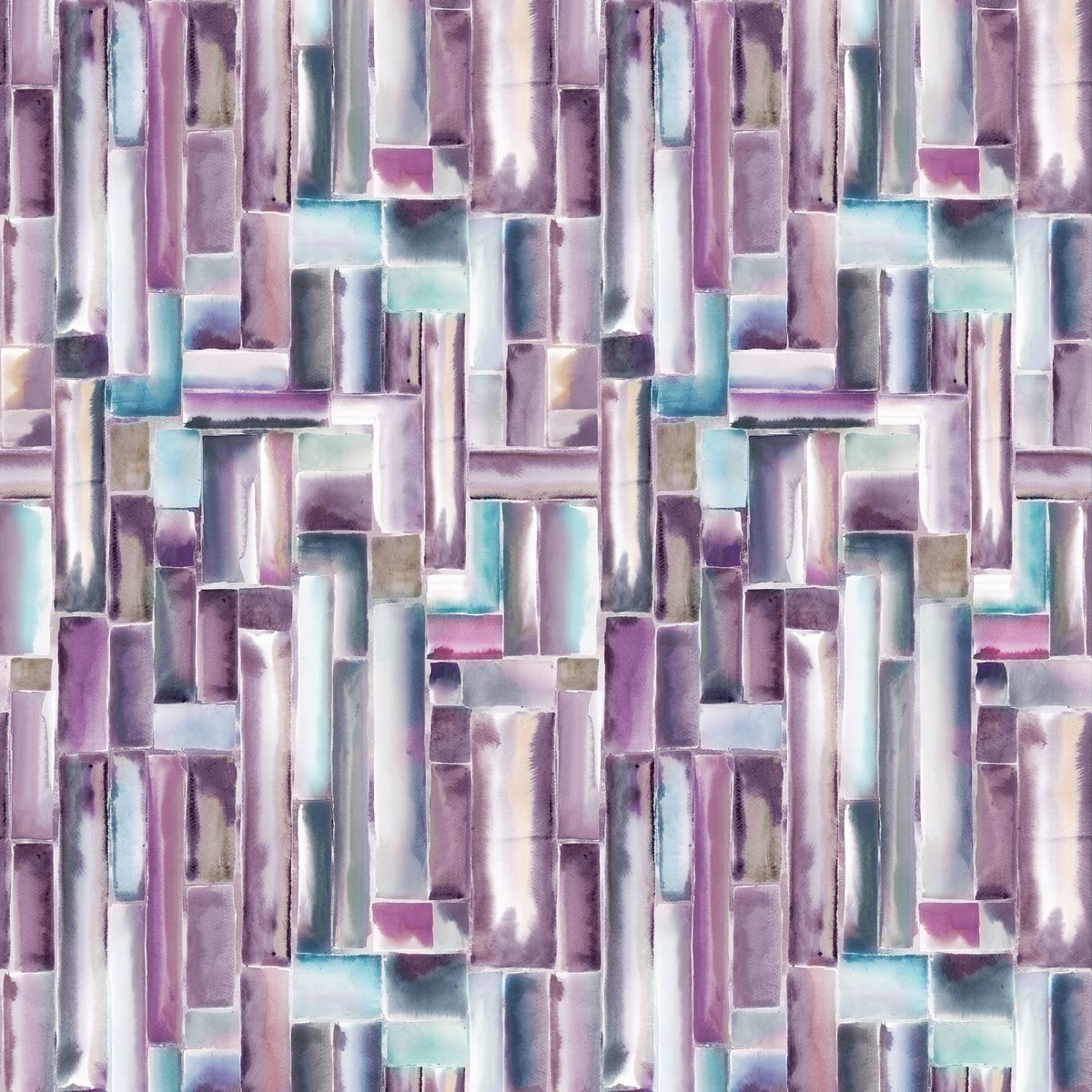 Albers Amethyst Fabric by Voyage Maison