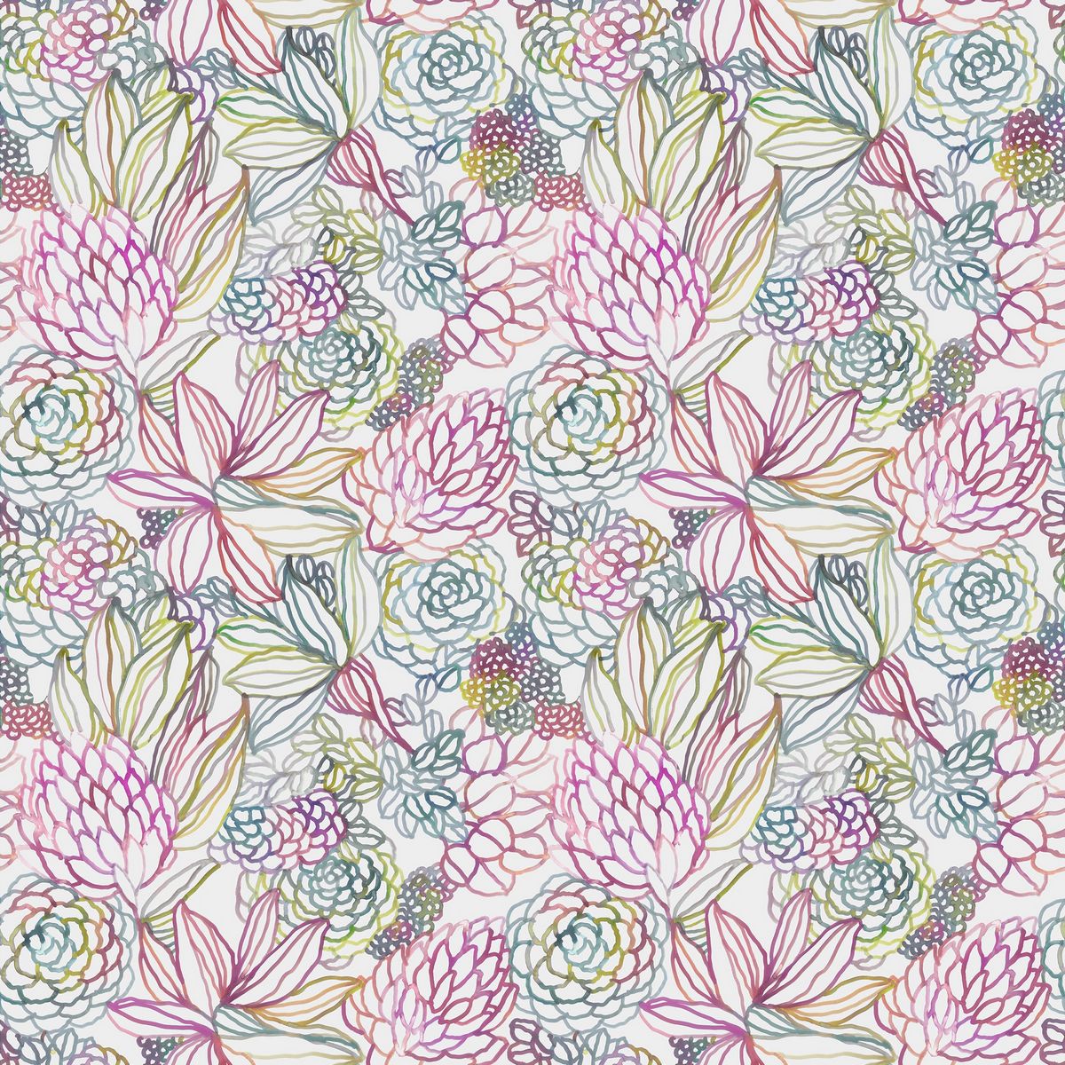 Althorp Sorbet Fabric by Voyage Maison