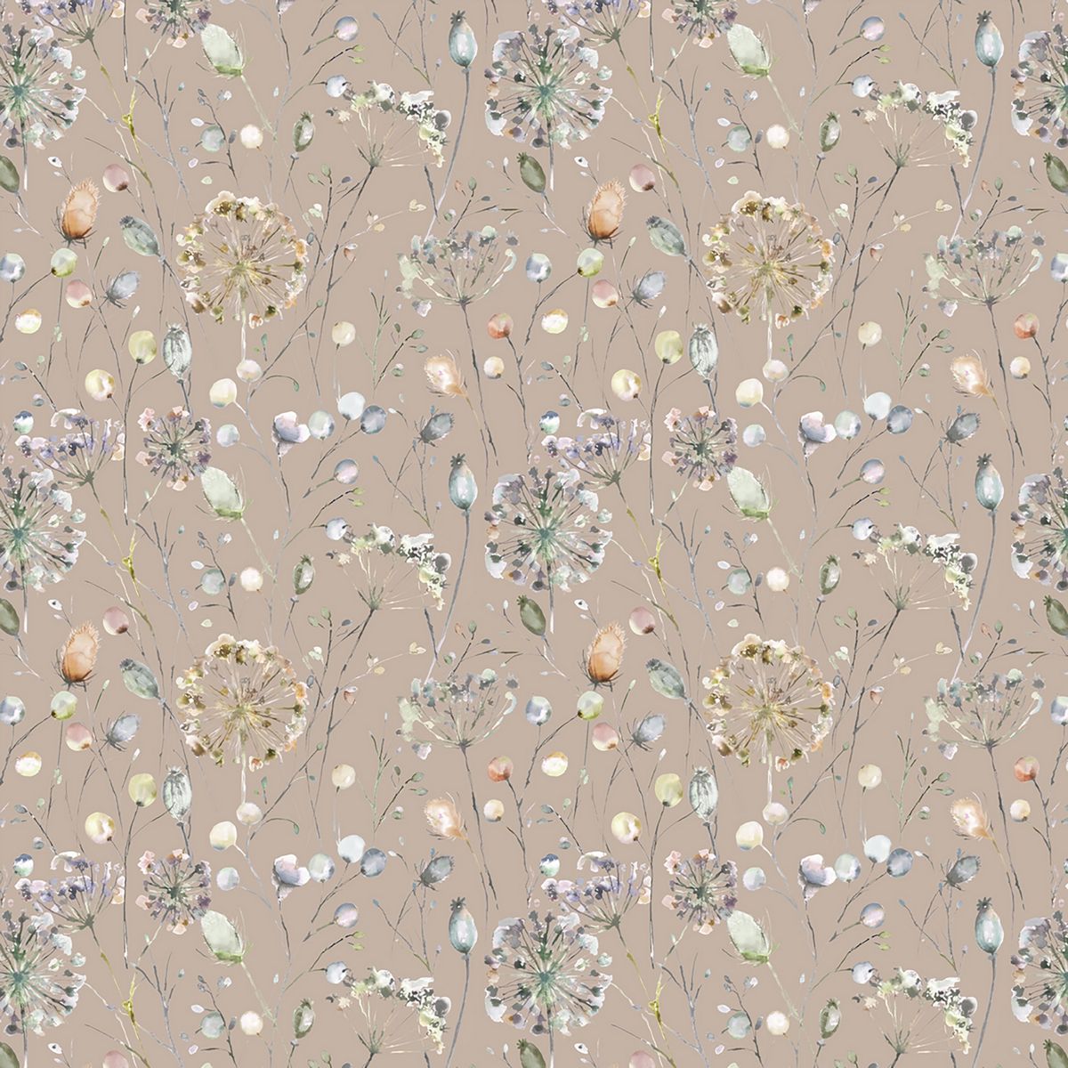 Boronia Ann Coral/Cloud/Apricot Fabric by Voyage Maison