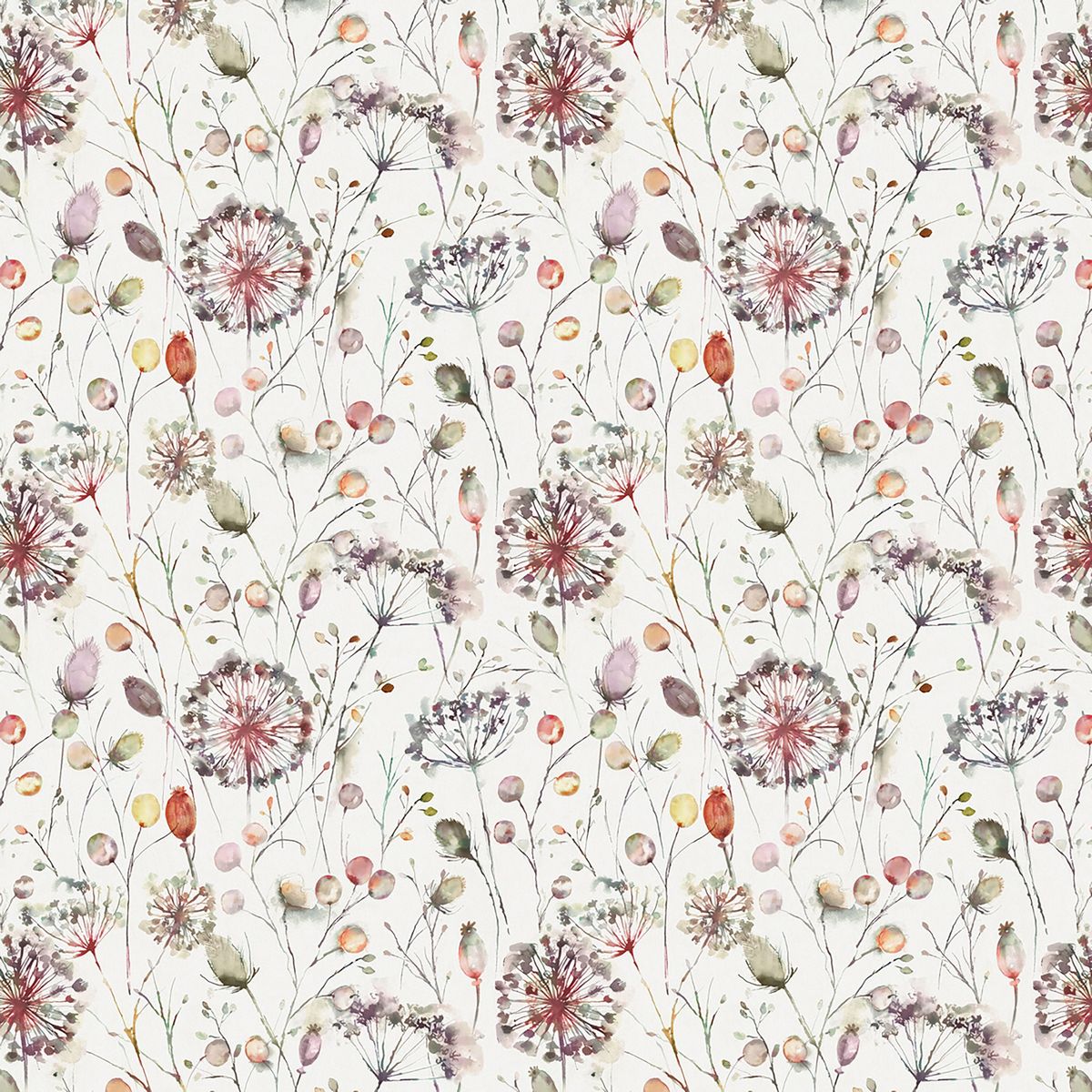Boronia Satin Boysenberry/Satin Fabric by Voyage Maison