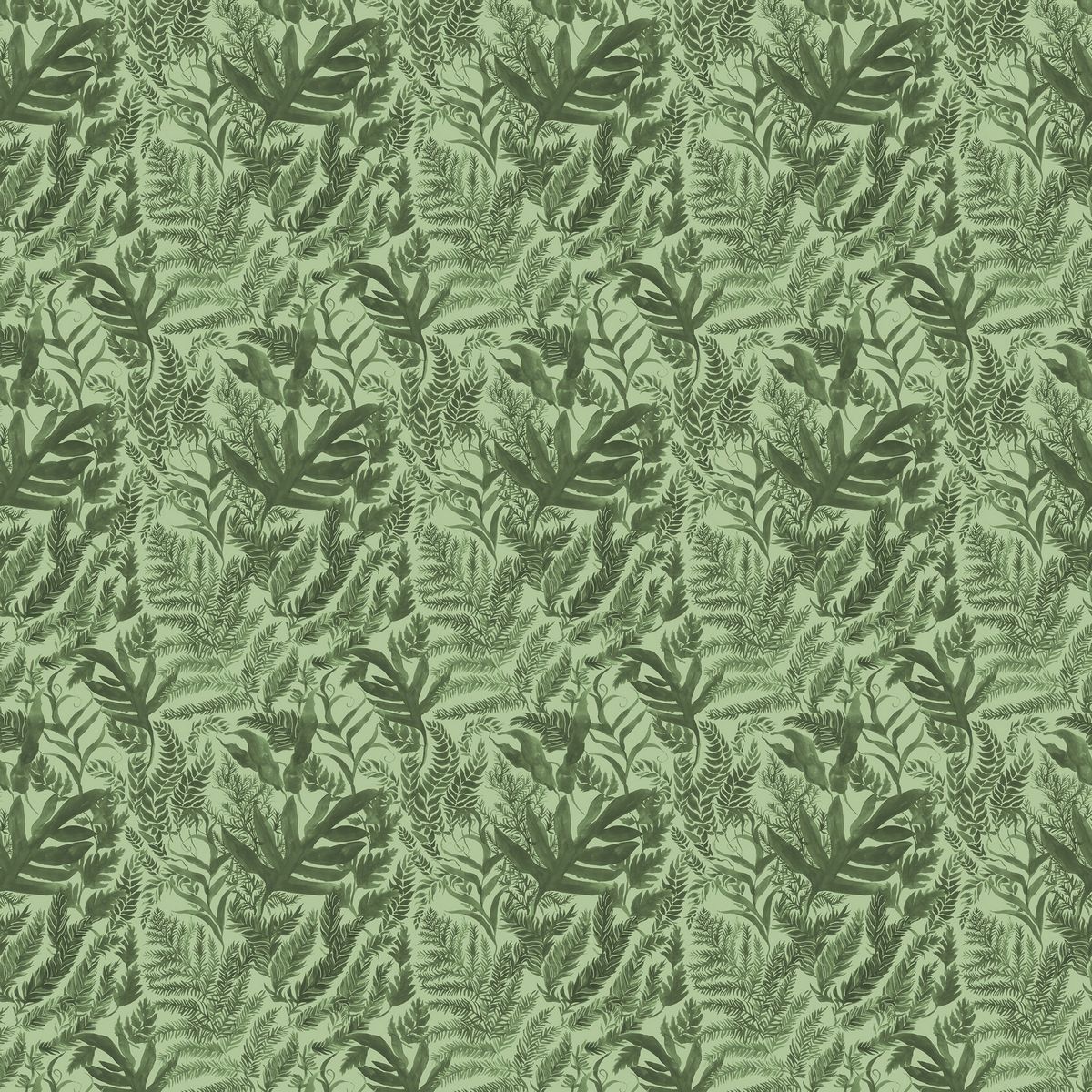 Bracken Sage Fabric by Voyage Maison