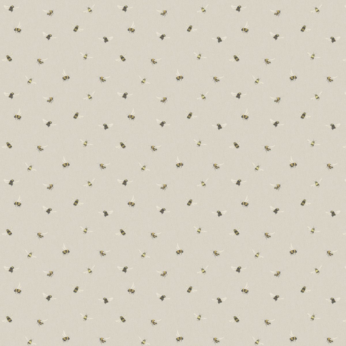 Busy Bees Linen Fabric by Voyage Maison