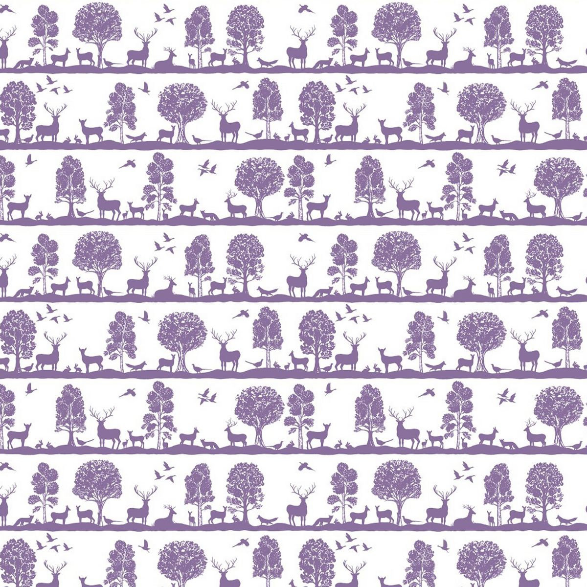 Cairngorms Damson Fabric by Voyage Maison
