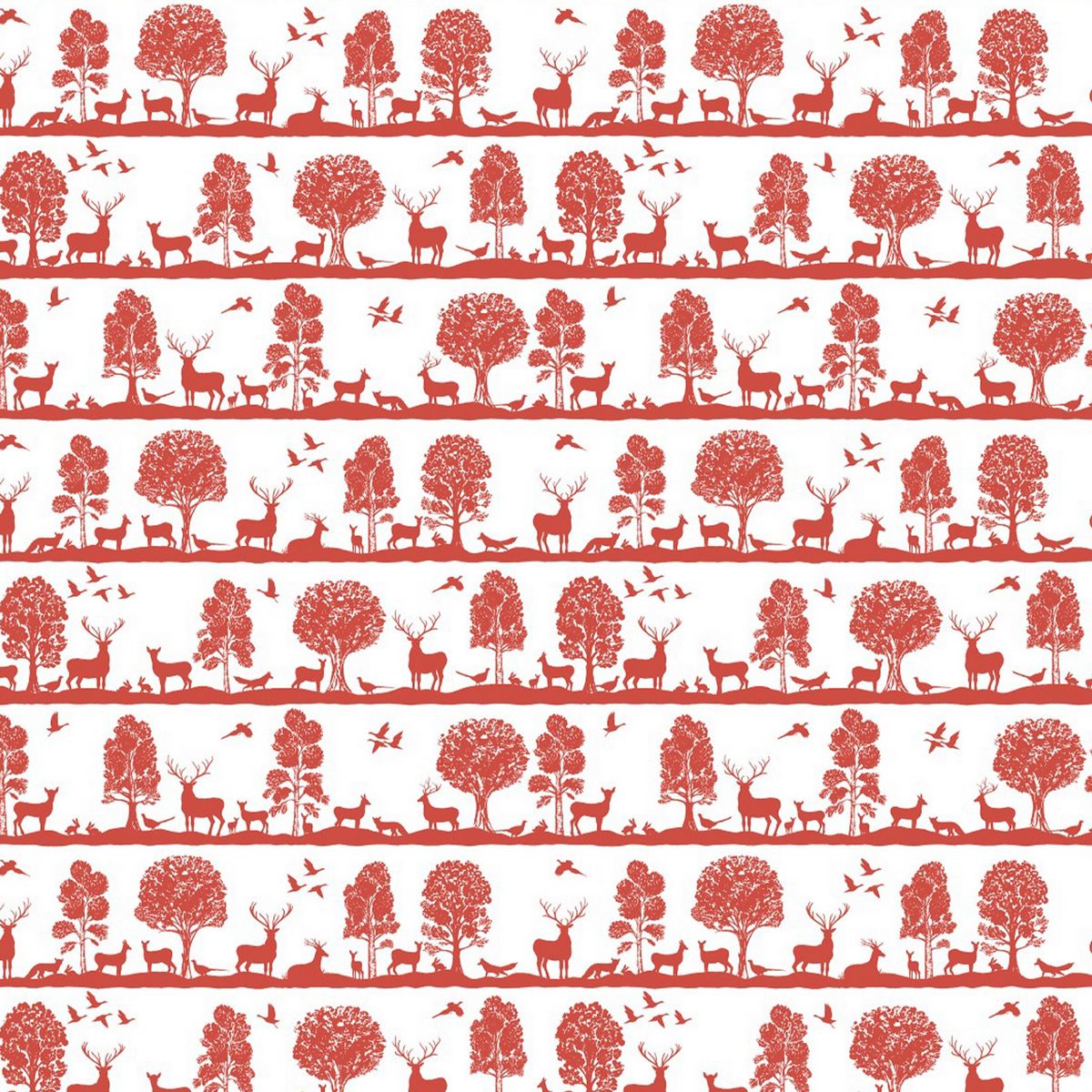 Cairngorms Paprika Fabric by Voyage Maison
