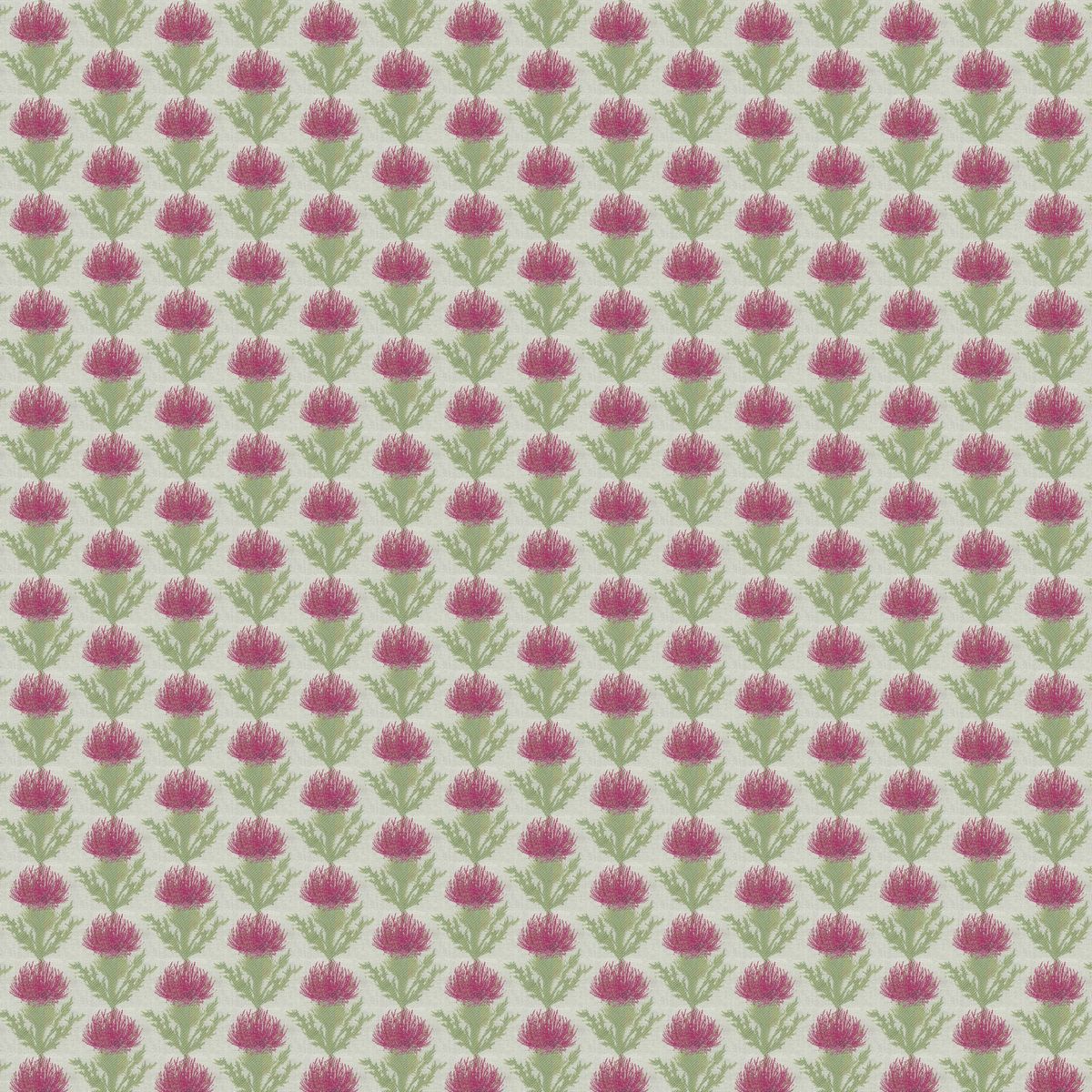 Cardo Fuchsia Fabric by Voyage Maison