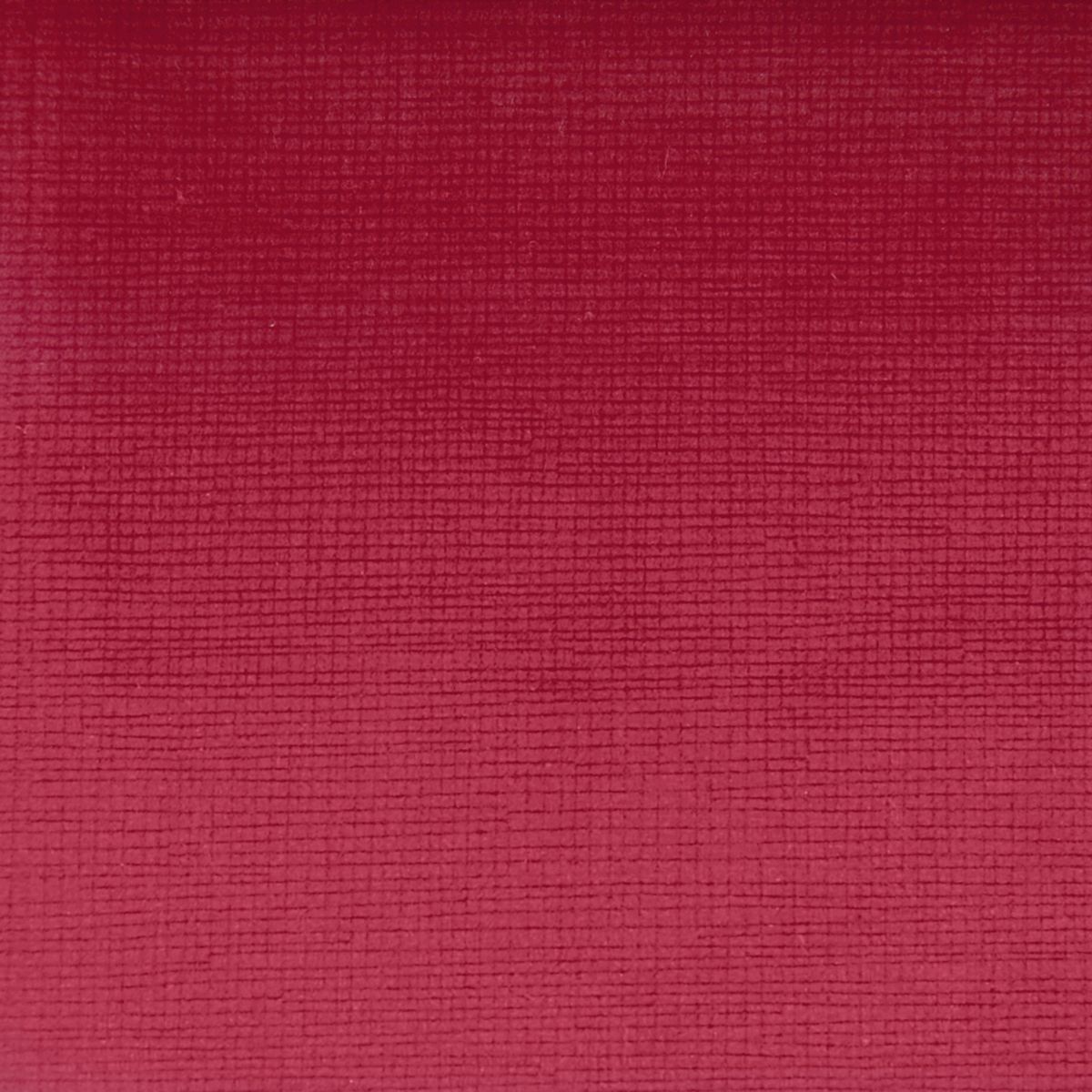 Cube Fuchsia Velvet Fabric by Voyage Maison