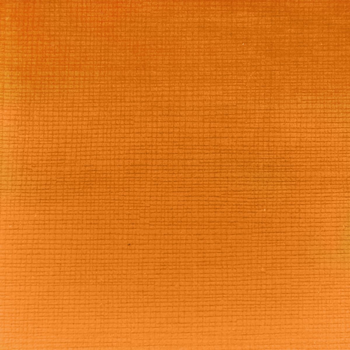 Cube Tangerine Velvet Fabric by Voyage Maison