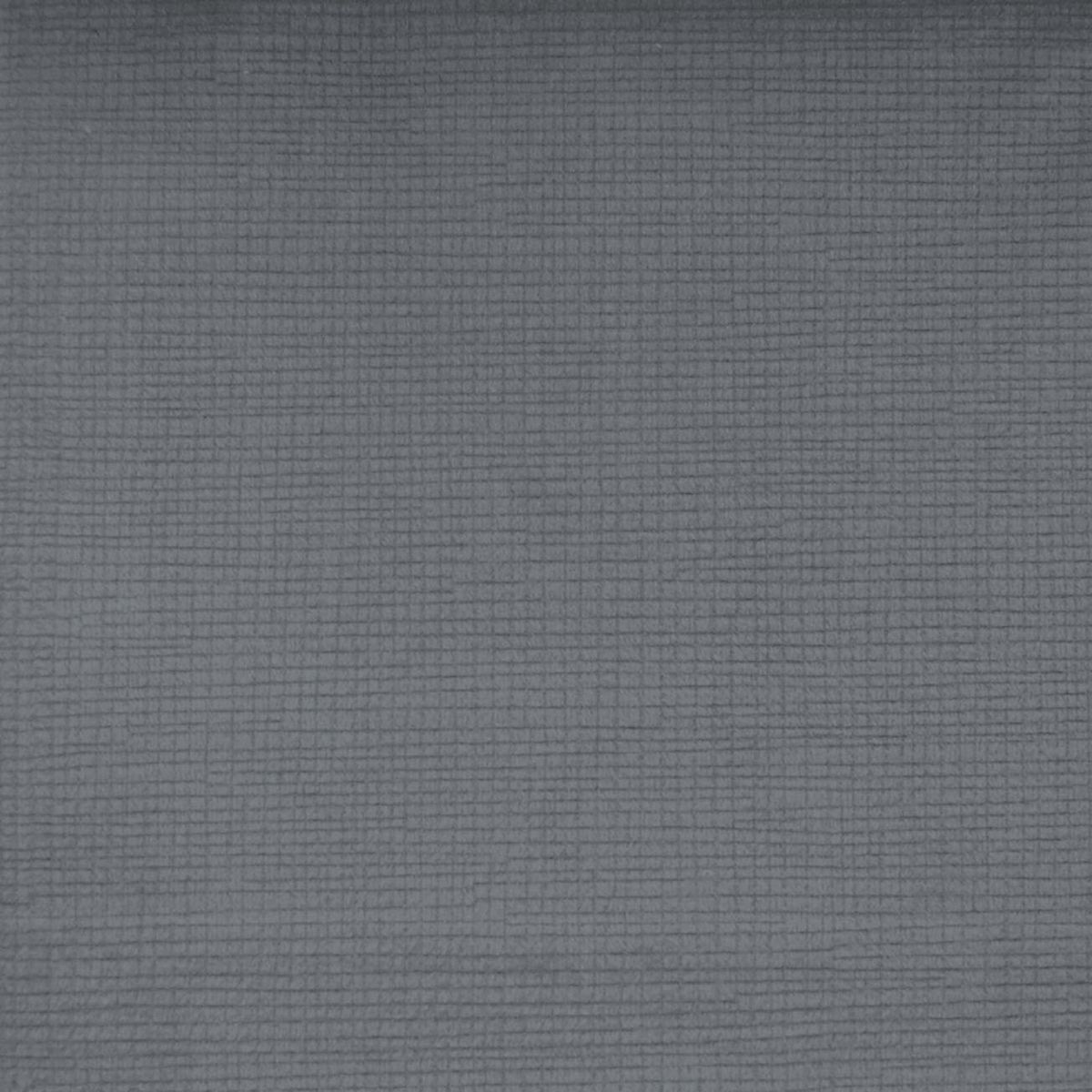 Cube Charcoal Velvet Fabric by Voyage Maison