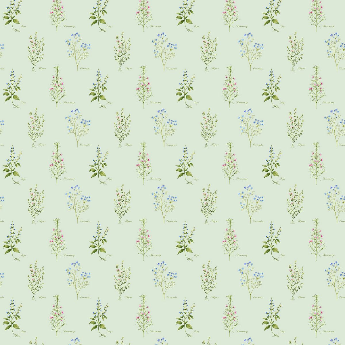 Darcy Meadow Fabric by Voyage Maison