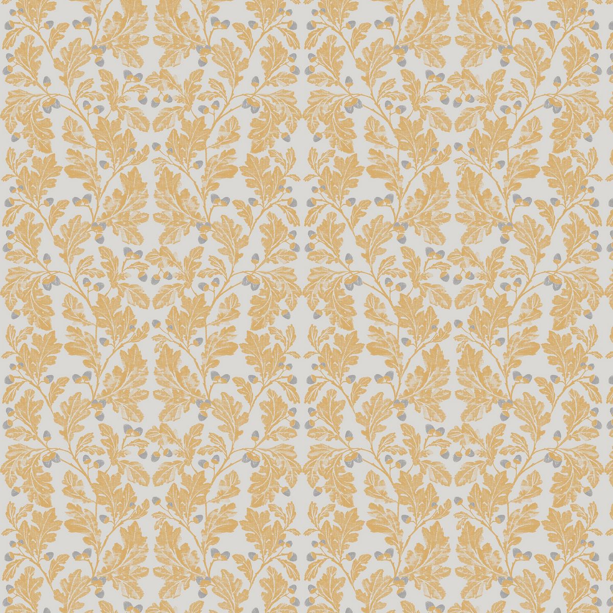 Dunrobin Mustard Fabric by Voyage Maison