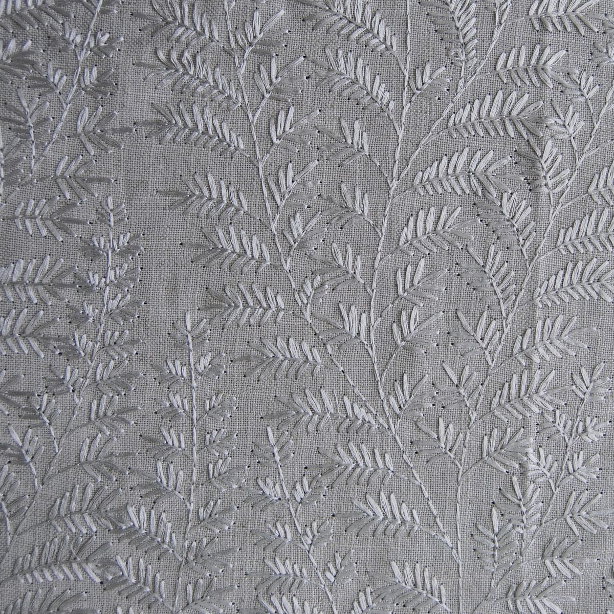 Fernbank Silver Fabric by Voyage Maison