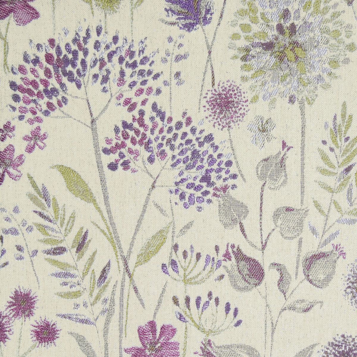 Flora Cream Heather Fabric by Voyage Maison